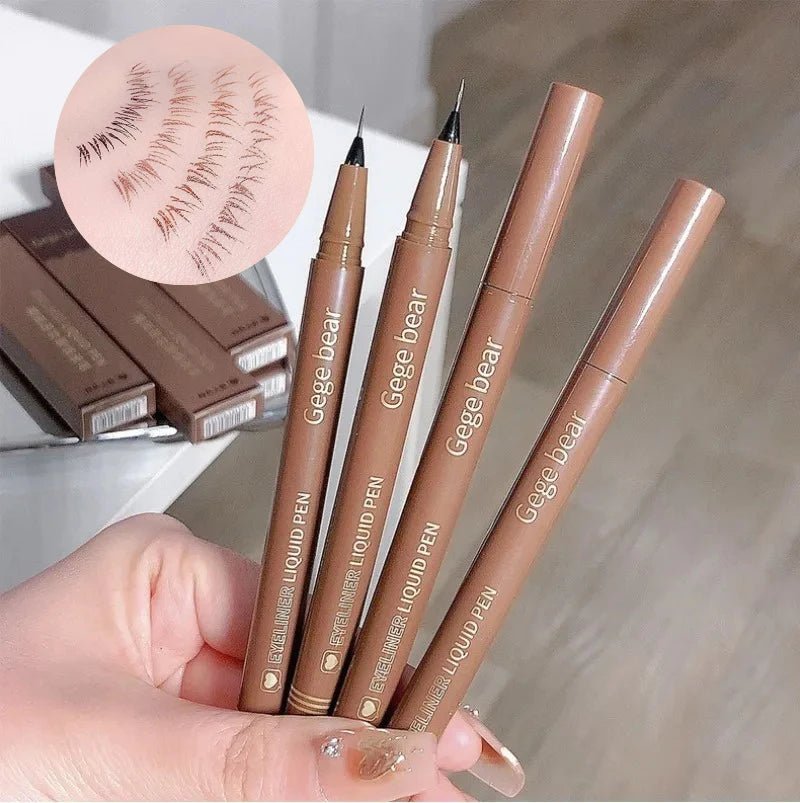 Waterproof Ultra-fine Liquid Eyeliner Quick-drying Long-lasting Matte