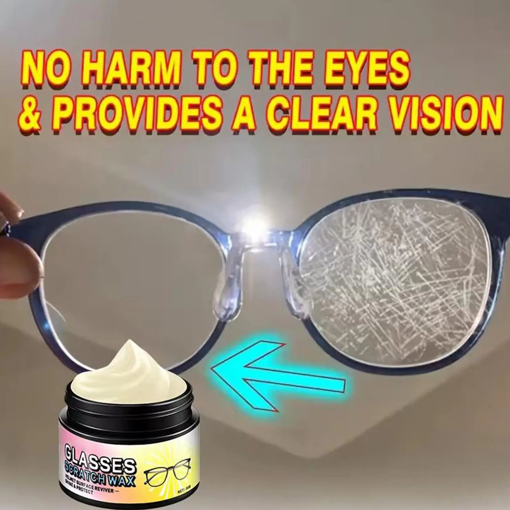 Eyeglass Scratch Remover Lens Repair Restoration Cleaning Metal Frame