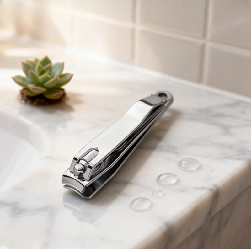 Classic Nail Clipper Single-pack Large Stainless Steel File Flat