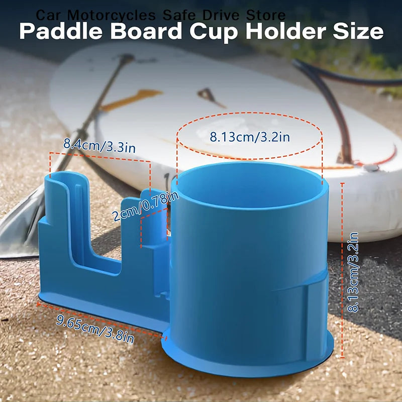 M1pcs Multi-functional Paddle Board Cup Holder PVC Creative Kayak
