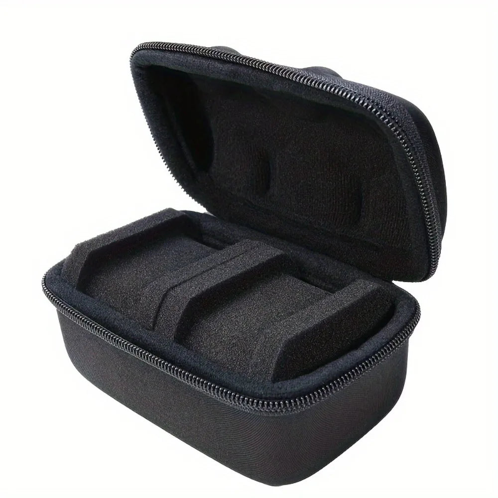 2-Slot Hard Shell Suitable Men Women Oxford Cloth EVA Portable Travel
