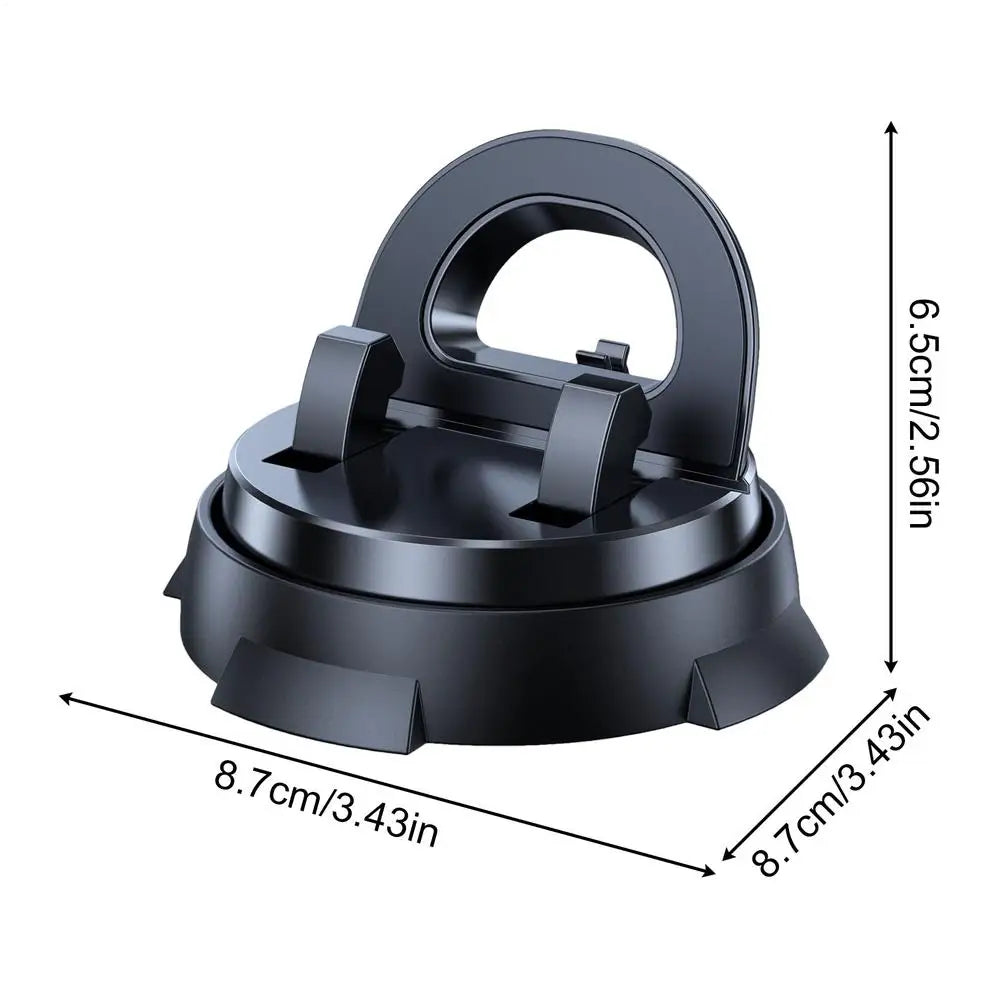 Phone Mount for Car 360 Degrees Rotatable Dashboard Phone Holder Strong Adsorption Automobile Cradles for GPS Direction Music Zpaxo Black