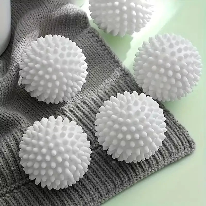 4-Pack Reusable Laundry Balls: Remove Hair, Soften, Anti-Tangle, Reduce Wrinkles, No Power Zpaxo