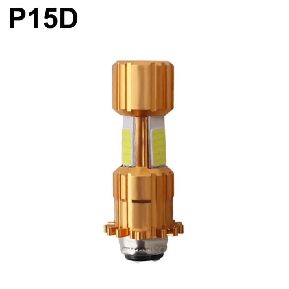 H4 H6 P15D Motorbike White Lighting BA20D Motor Headlamp COB Fog Zpaxo P15D