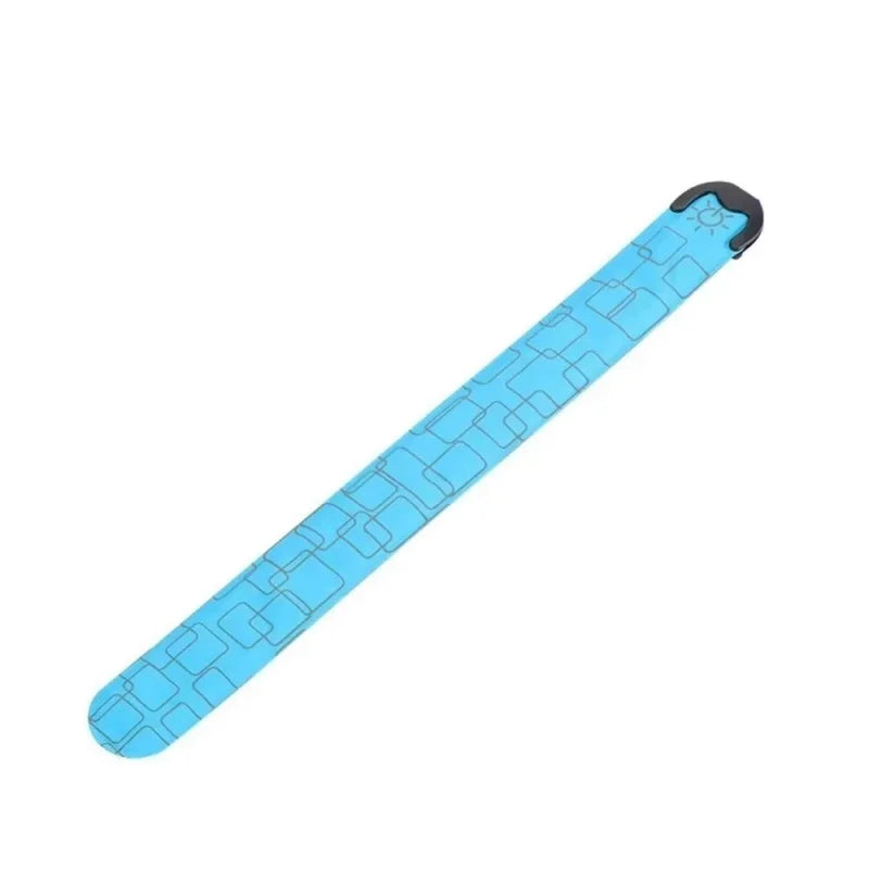 USB Rechargeable Arm Strap Wearable Luminous Wrist Visibility Zpaxo China Mainland Blue
