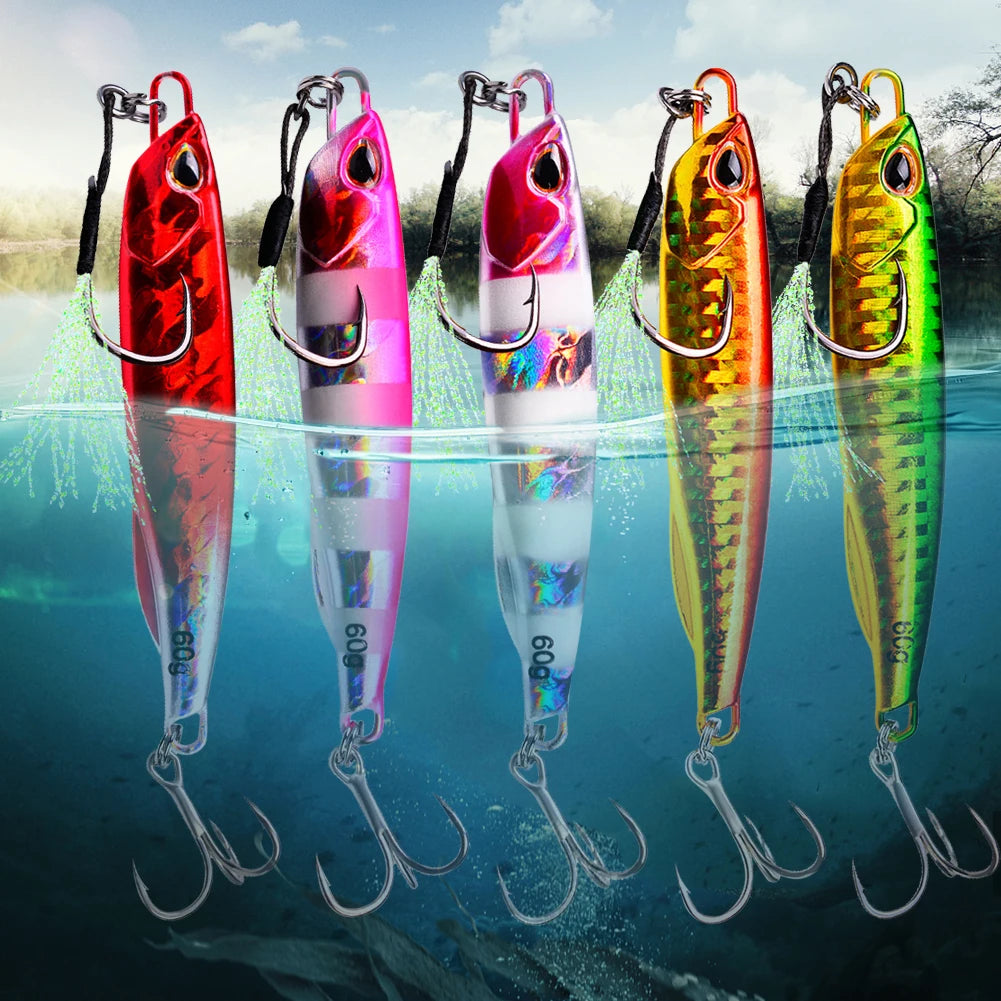 Luminous Artificial Lures Realistic Fishing Bait Simulation Squid