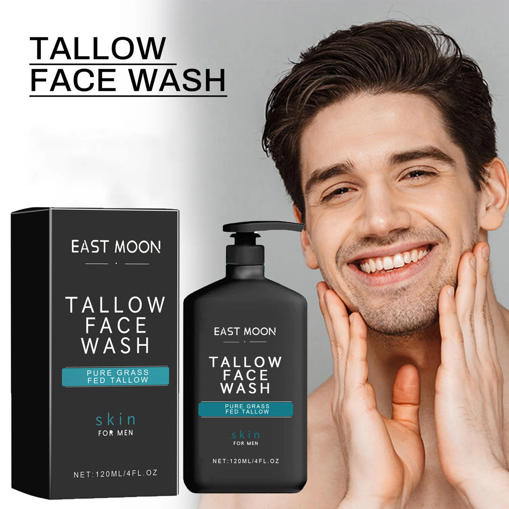 East Moon Men's Face Wash – Oil Control, Acne & Pore Cleanser Men's Facial Cleanser Zpaxo