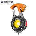 COB Keychain Flashlight – Type-C Rechargeable 7-Mode LED Torch