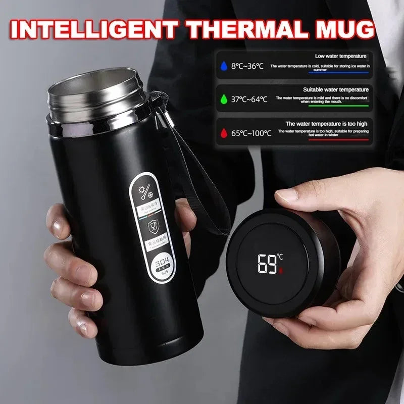 Thermos Sus304 Tea Water Bottle 1Liter Stainless Steel Vacuum Flask
