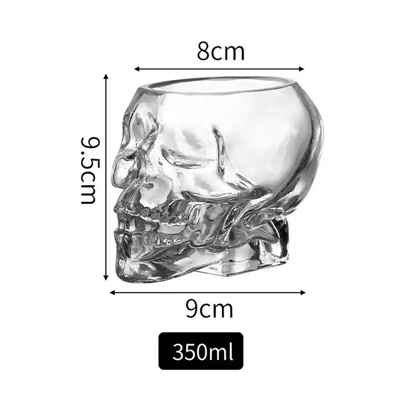 Transparent Crystal Coffee Juice Mug Drinking Bar Club Whiskey Wine Zpaxo 350ML