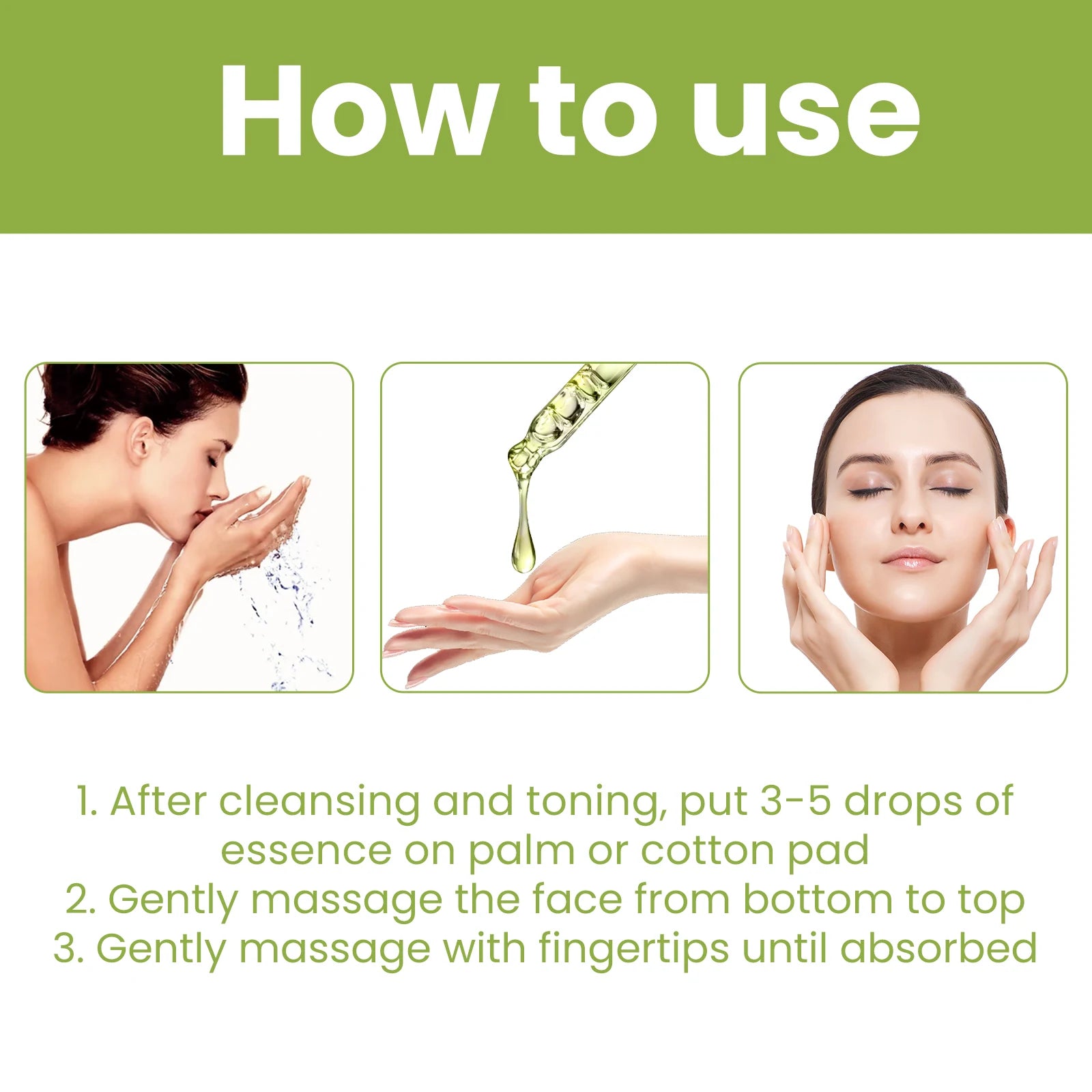 EELHOE Sea Grapes Polypeptide Facial Moisturizing Essence Improve Collagen Antioxidants Deeply Moisturize Your Dry Skin 35ml Zpaxo