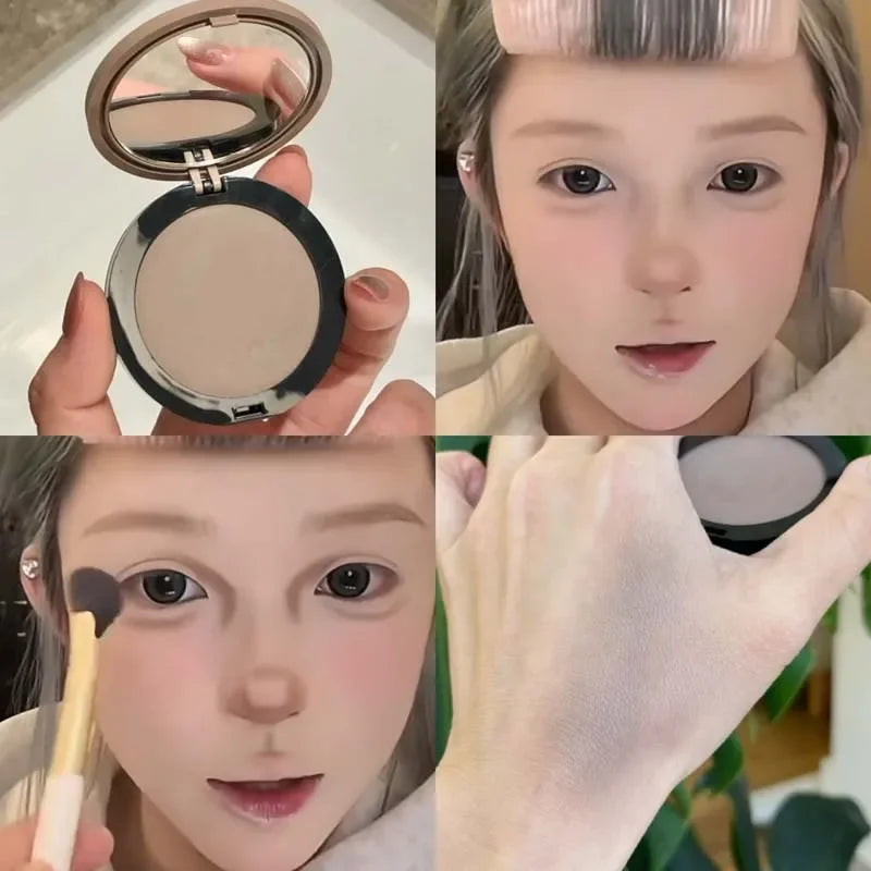 Facial Contouring Powder Palette Matte Cement Brown Nose Shadow