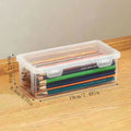 1-6pcs Transparent Pencil Case Sketccil Case Storage Case Art Student Pencil Case Large Capacity Tool Box School Office Supplies Zpaxo 1PCS