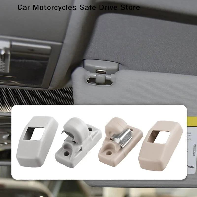 Universal Car Sun Visor Hook Clip Bracket Hanger Compatible Interior