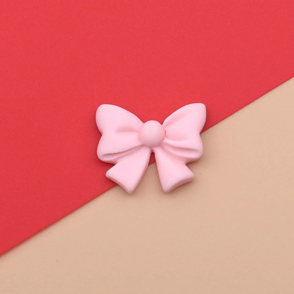 Bow Cake Toppers 40-Piece Cute Bowknot Cupcake Party Decors Birthday