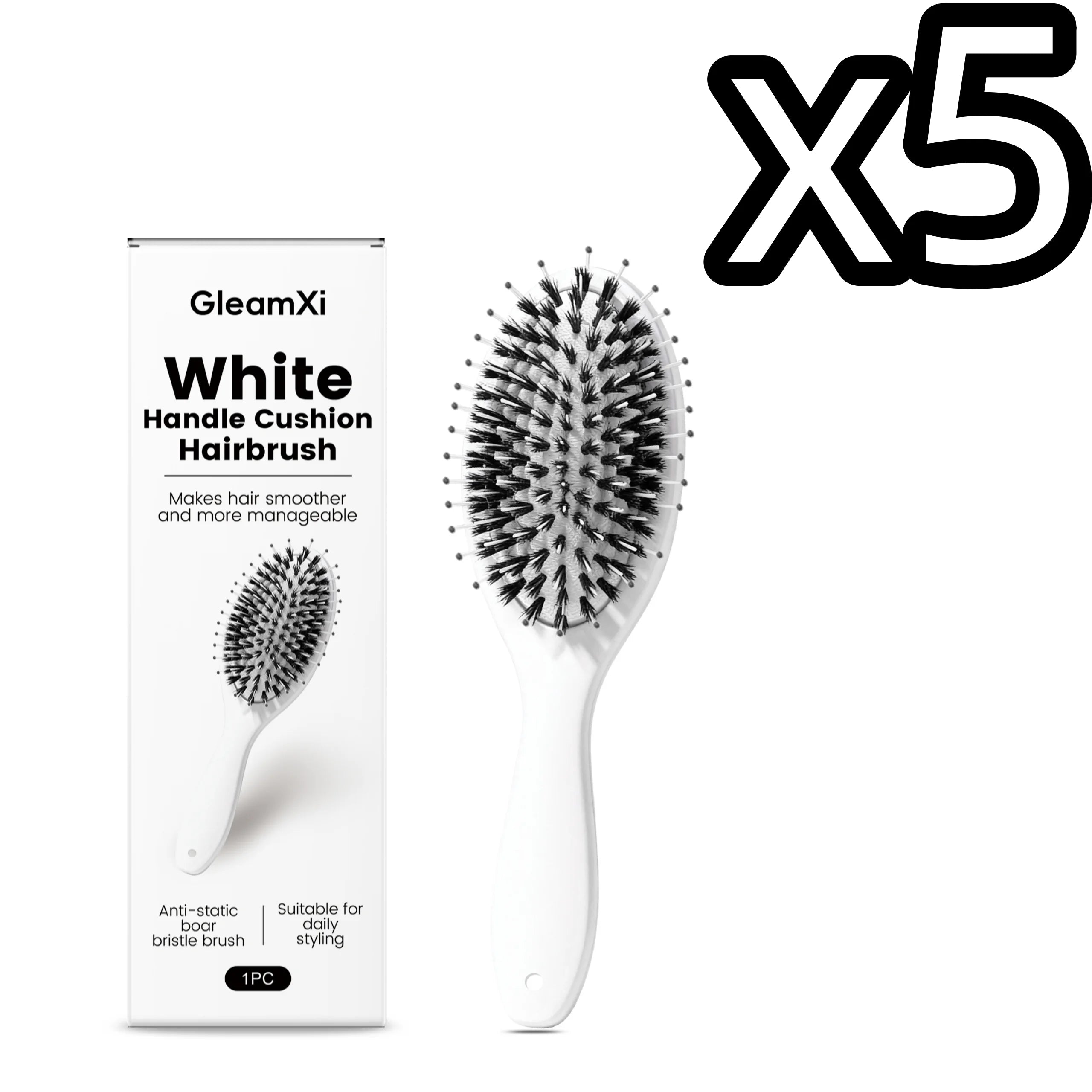 Volumizing Air Cushion Comb – Anti-Static Scalp Massage Hair Brush Hair Brush Comb Zpaxo 1pc Boxed X 5PCS