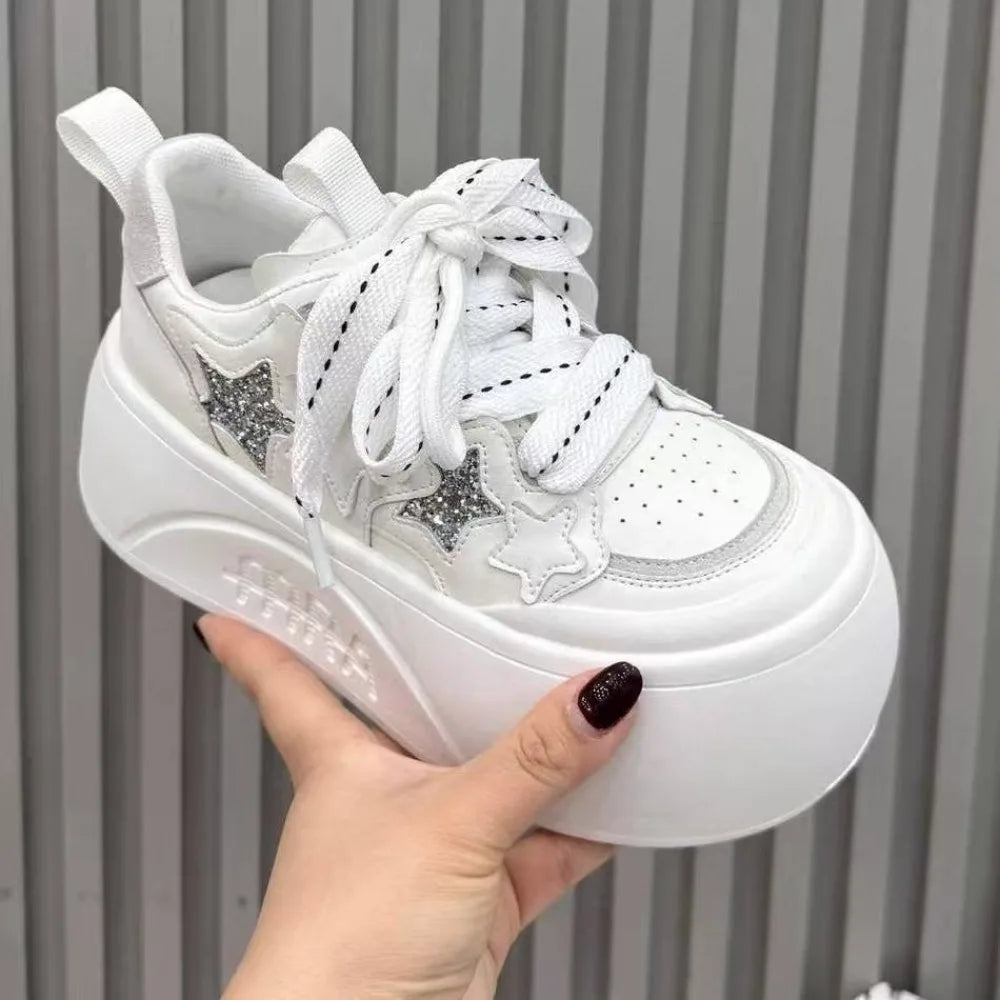 Platform Big-toed Single Shoes Women's 2026 Spring Taller Small