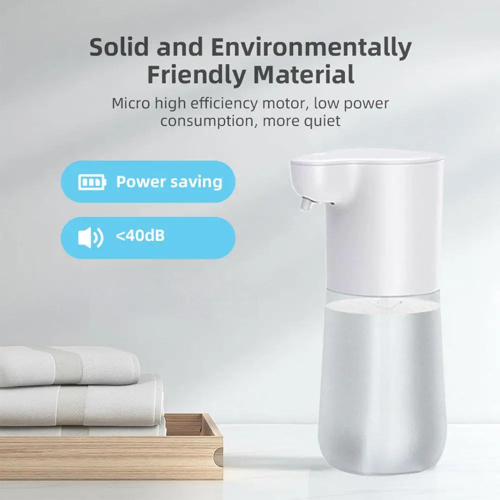 Touchless Automatic Foam Soap Dispenser USB Rechargeable 600ml Foam Soap Dispenser Zpaxo