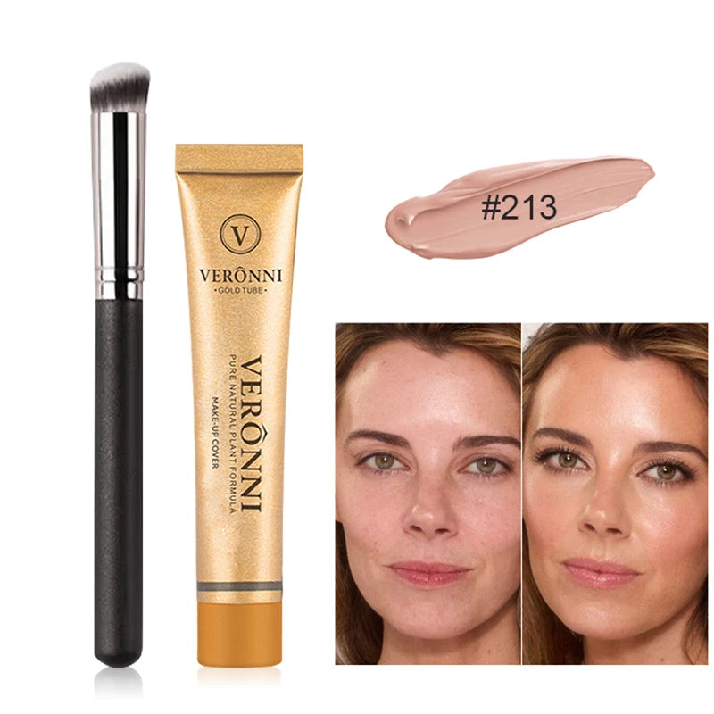 14 Liquid Concealer Foundation Moisturizing Long-lasting Lightweight Zpaxo 213