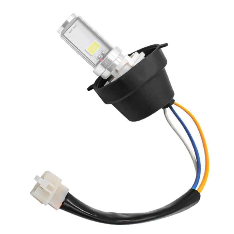 BA20D Motorcycle Bulb Base Socket LED Headlight Holders Adapters