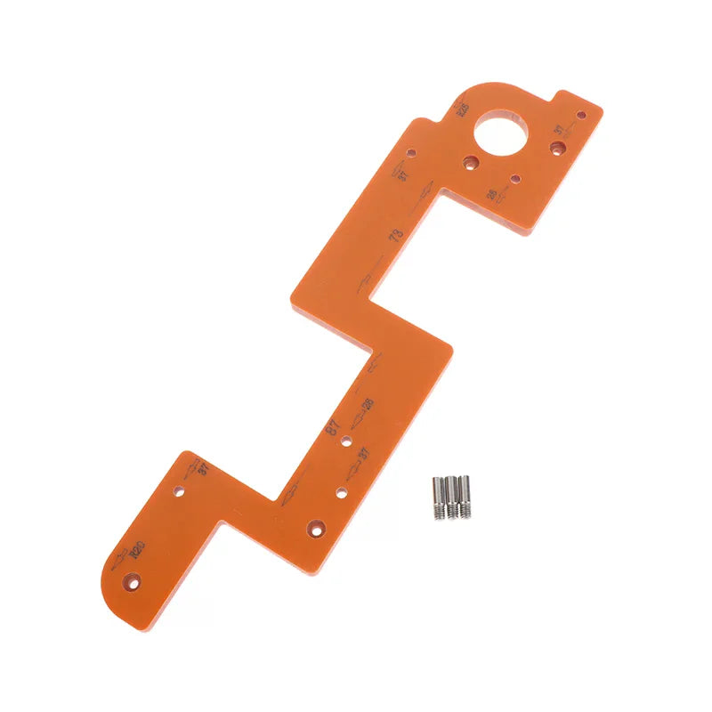 Invisible Embedded Handle Slotting Template Slot Positioning Tool Zpaxo