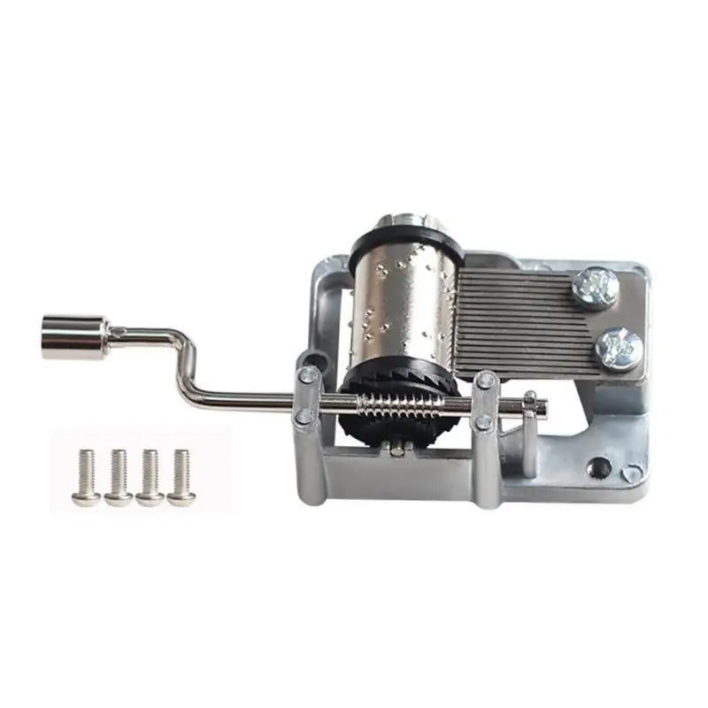 652F Unique Hand Crank Wind Up Music Box Mechanism DIY Fan 3D Printed Zpaxo Hand cranked model CN