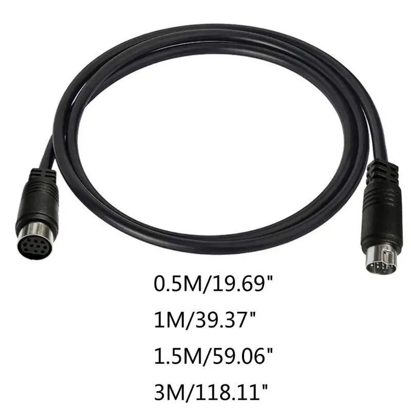652F 3 1 5 0 5m S-video Cable Mini Din 10Pin Male Female Extension Zpaxo