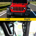 Front Grab Handles for 2007–2018 Jeep Wrangler JK JKU – Black Steel