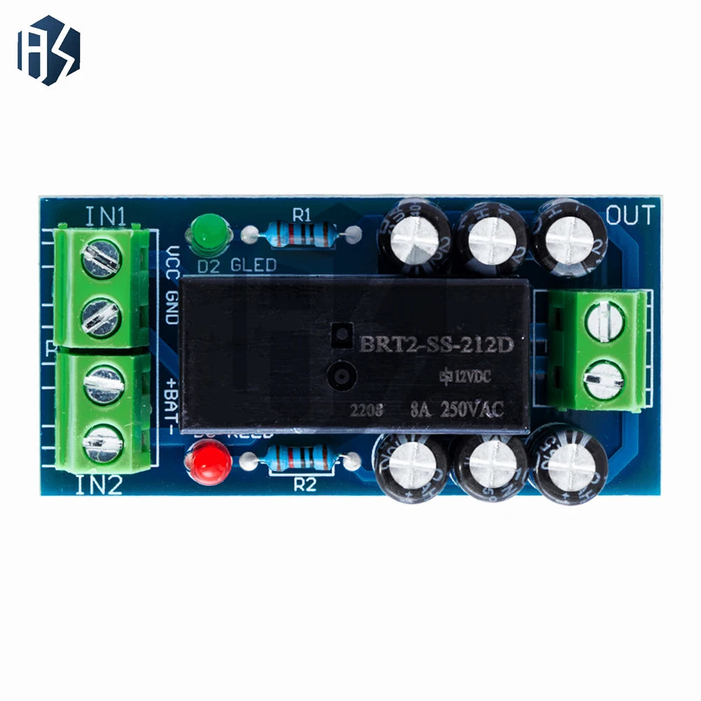 XH-M350 12V 150W Backup Battery Switching Module - High Power Automatic Battery Power Switching Board Zpaxo