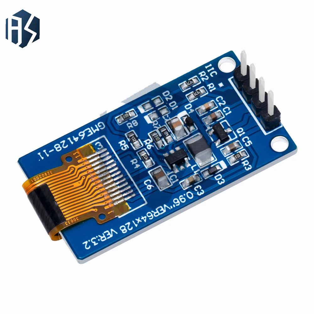 1~10PCS EGBO 0.96 inch OLED display 64×128 LCD module SSD1107 LCD 0.96 "OLED Vertical screen module for arduino Zpaxo