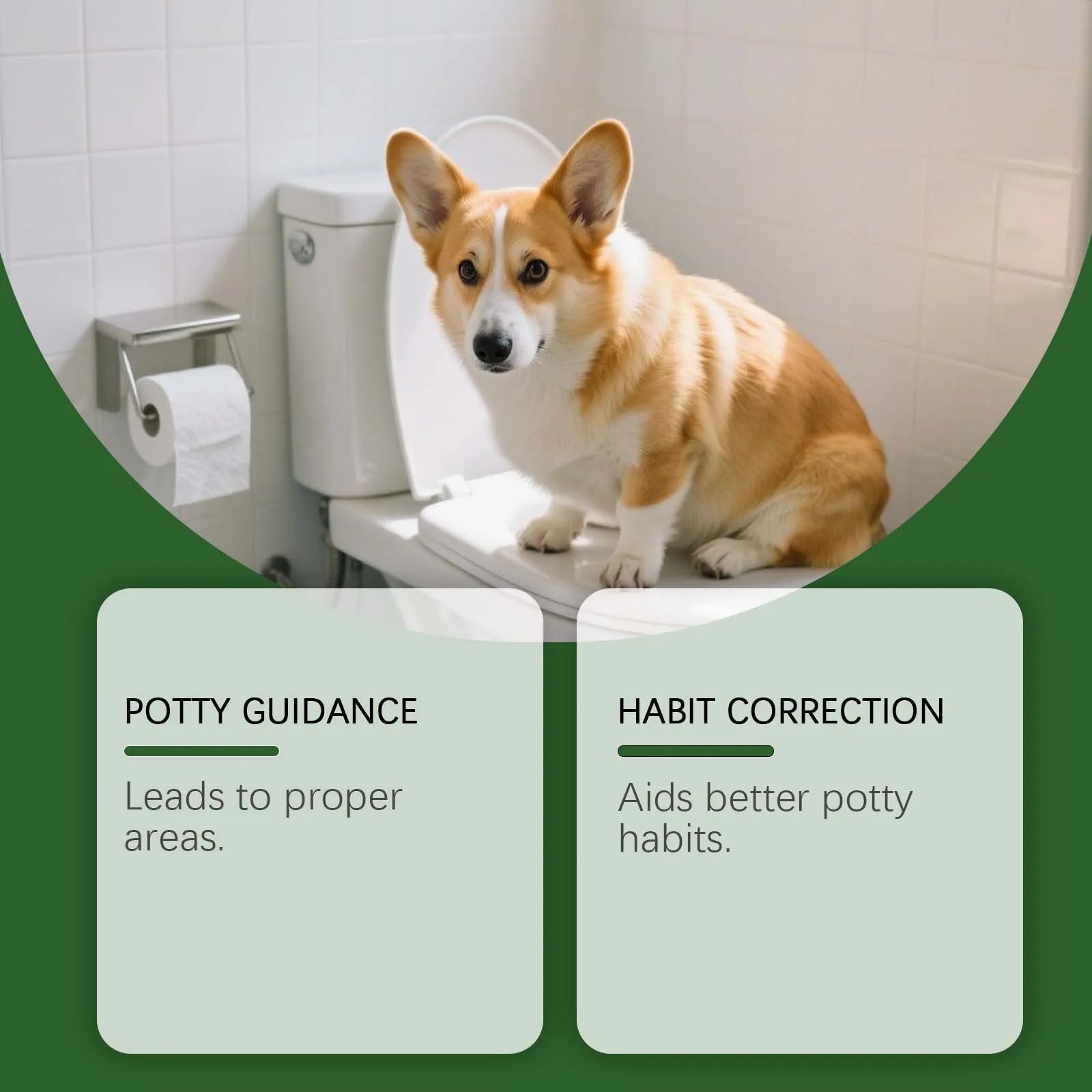 YEGBONG Pet Toilet Training Spray – Dog & Cat Potty Trainer Pet Potty Training Spray Zpaxo