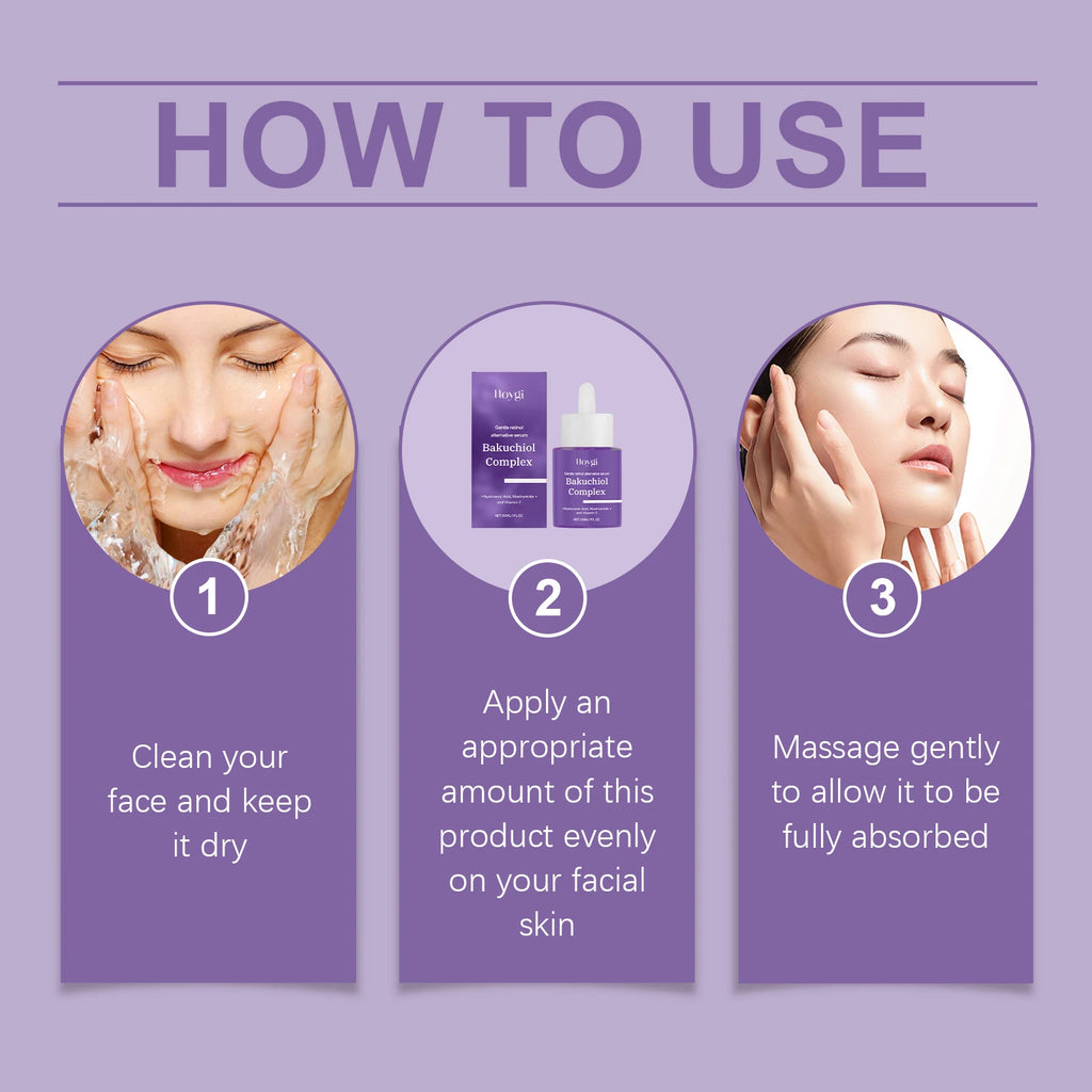 Retinol Facial Serum Hyaluronic acid Niacinamide serum Deep Hydration Lock Moisturizing Repairing Dry skin remedy Vitamin C 30ml Zpaxo