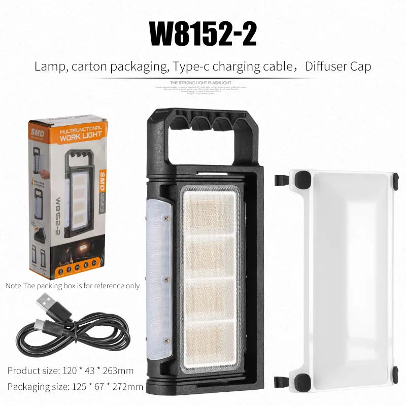 ESMARTER Rechargeable Magnetic LED Work Light | Portable Floodlight