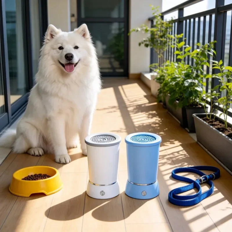 Electric Dog Paw Washer – USB Rechargeable Auto Cleaner