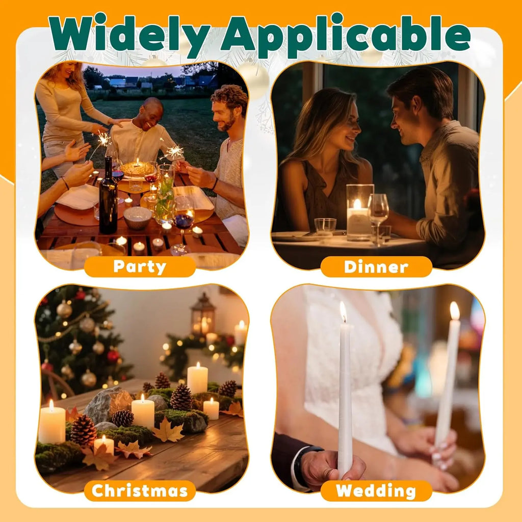 20Pcs Candle Wicks for Making Candles 15cm Metal Tabs Includes 3pcs Wick Holders & 60pcs Glue Dots, for Home DIY Candles Zpaxo