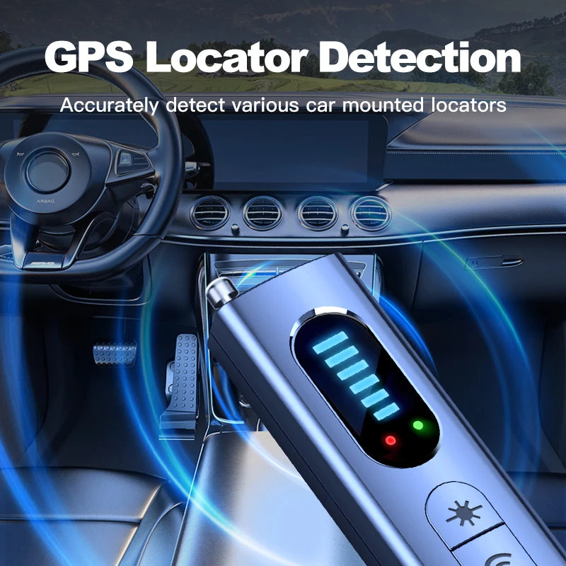 Anti-Location Intelligent Signal Detectors Bug Anti-Spy RF Infrared Laser Detection Camera GPS Car Hotel Positioning Scan Device Zpaxo