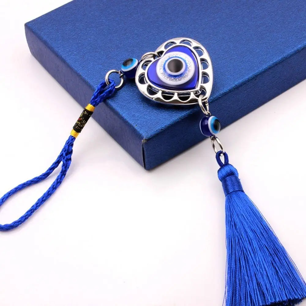 Pendant Colorful Bead Braided Rope Wall Hanging Demon Eye Car Hanger Zpaxo