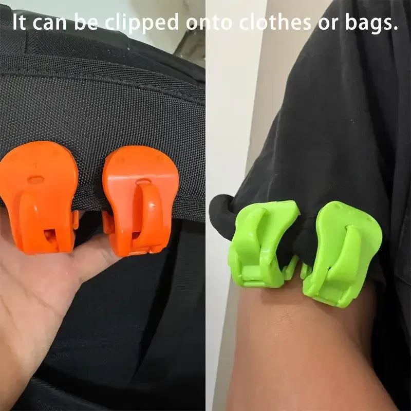 2Pcs Quick-Attach Fishing Rod Clip Tool-Free 1-Hand Holder For Freshwater Rods Storage Racks Secure Grip Tackle Organizer Zpaxo