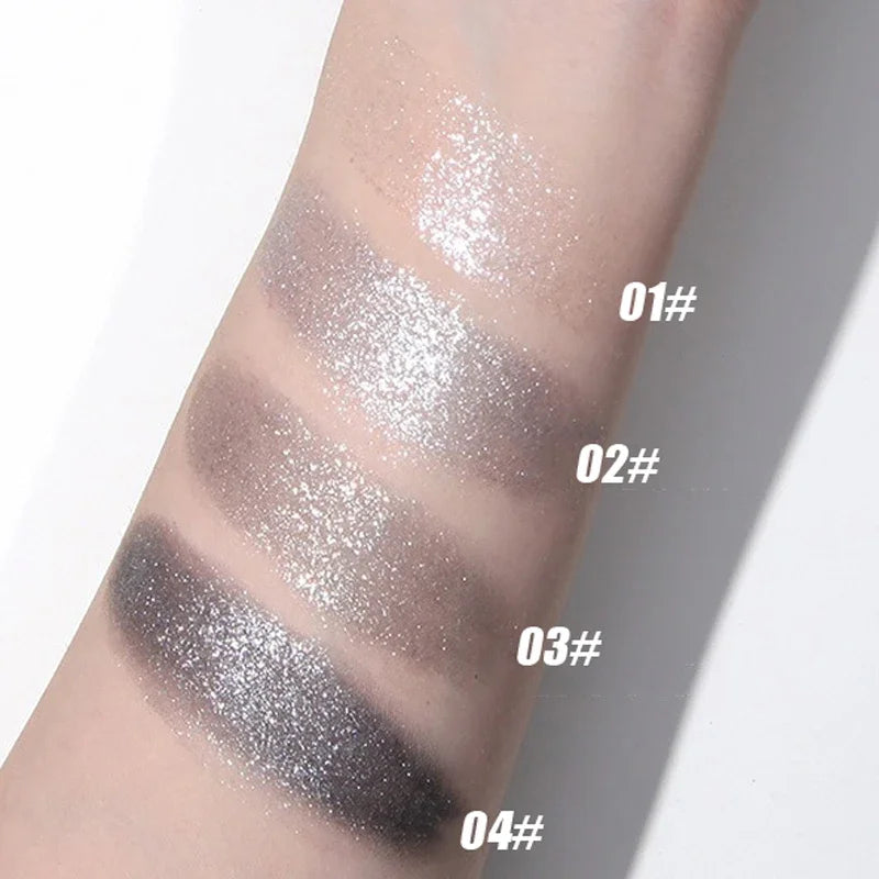 Gorgeous Glitter Eyeshadow Long Lasting Waterproof Pearlescent Glitter Shimmer Eye Shadow Eyes Body Glitter Makeup Cosmetics Zpaxo
