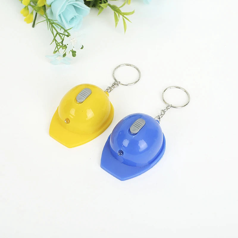 LED Helmet Bottle Opener Keychain – Flashing Light Party Tool