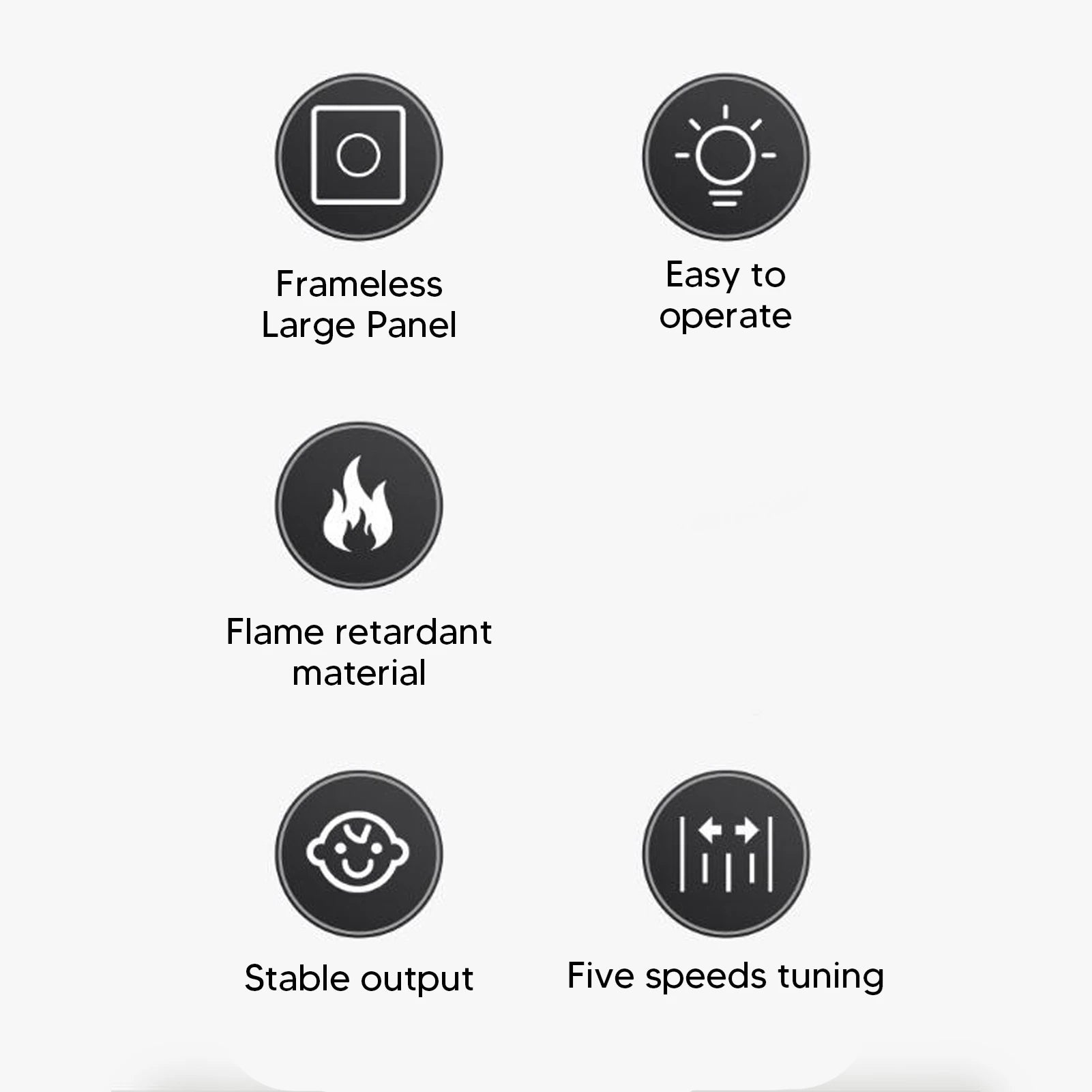 50W Wall Volume Control for Home Speakers Volume Controller Professional Safety 5 Gears Tuning Knob Zpaxo