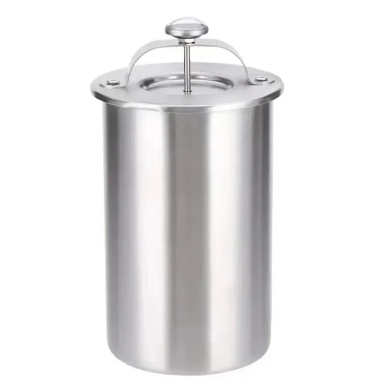 Kitchen 304 Stainless Steel Ham Press Maker Machine Round Shape Meat Press Mold With Thermometer, Meat Poultry Cooking Tools yij Zpaxo