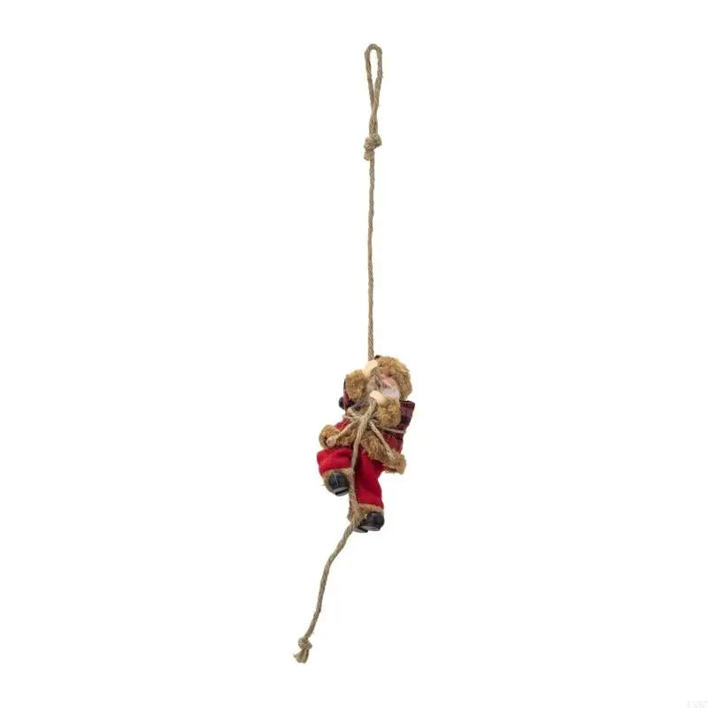 Christmas Tree Santa Hanging Decorations Rope Clause Resin Ornament