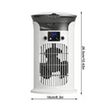 Fans That Blow Cold Air Adjustable Cooling Portable Cooler Standing Desk Fan For Home Living Room Indoor Bedside Office Kitchen Zpaxo China Mainland White