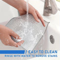 20-5pcs Thickened Steel Wire Cleaning Cloth Non-Scratch Double-layer Iron Microfiber Mesh Dishrag Washing Pot Rags Kitchen Towel Zpaxo 5pcs