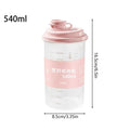 Water Bottle Measurement Scale Clear Sports Drink Large Capacity Gym
