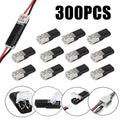 Waterproof Dual-wire LED Connectors Locking Plug-in Cable Low Voltage