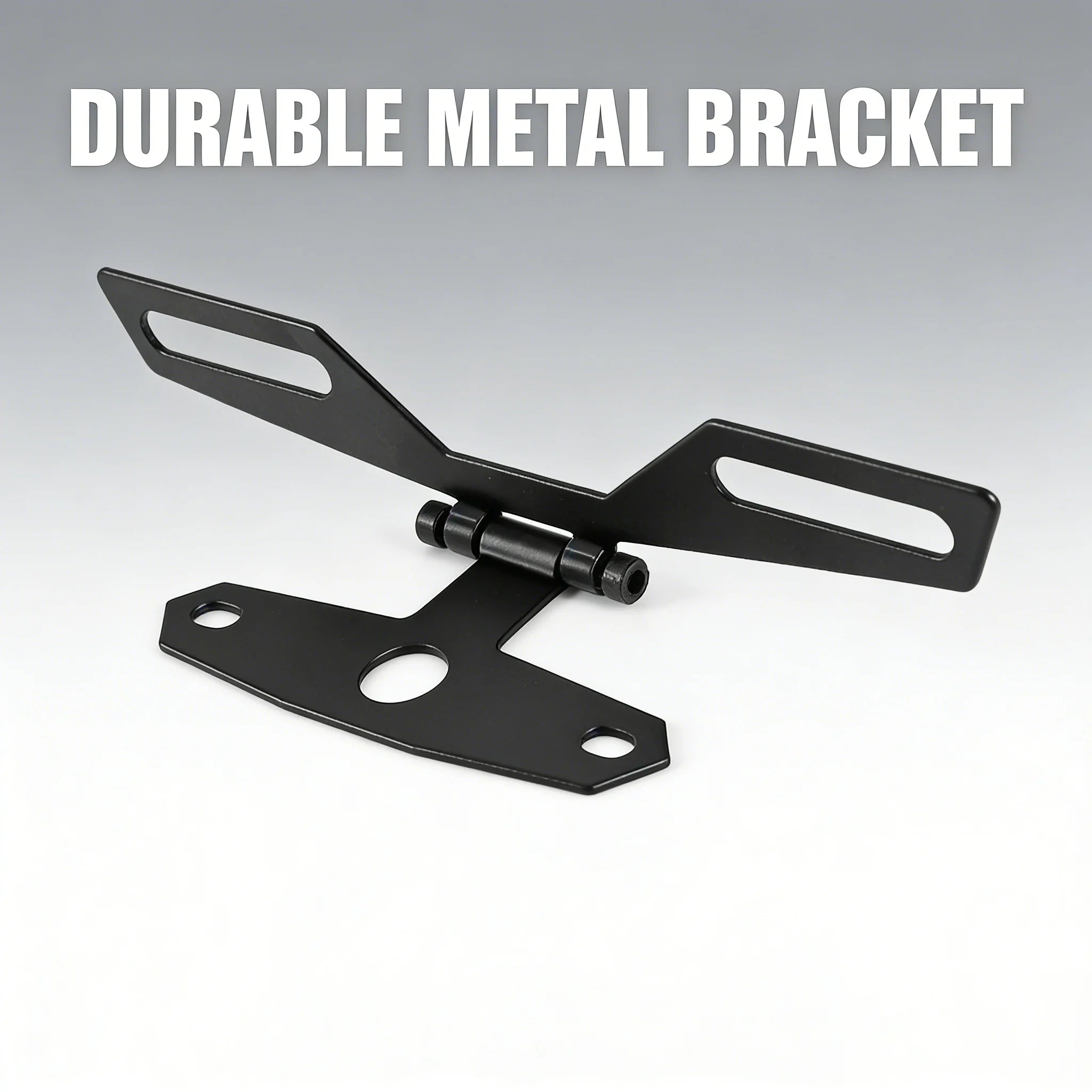 Foldable Motorcycle Taillight Bracket Sturdy Durable Easy Install