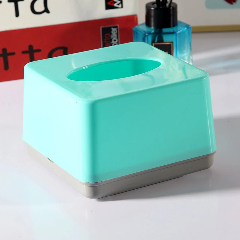 Modern Plastic Square Tissue Box Cover Holder-decorative Holder Zpaxo A6