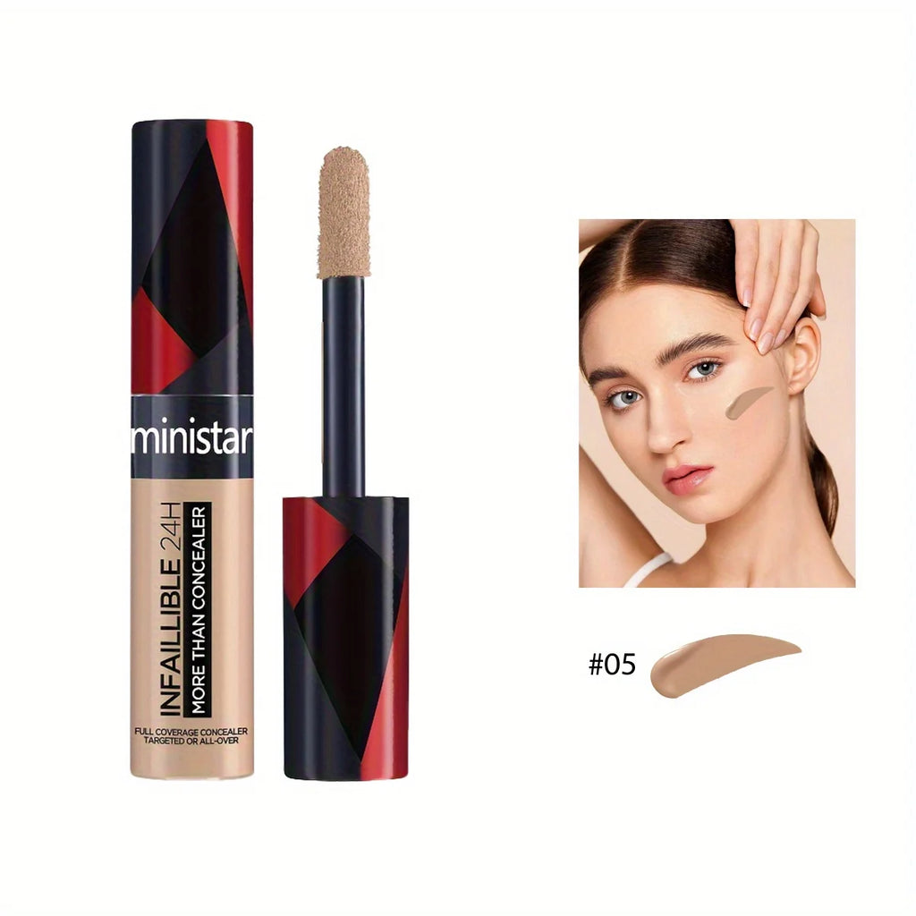 Concealer Natural Concealer Modifies Skin Tone Natural Three-dimensional Zpaxo 05